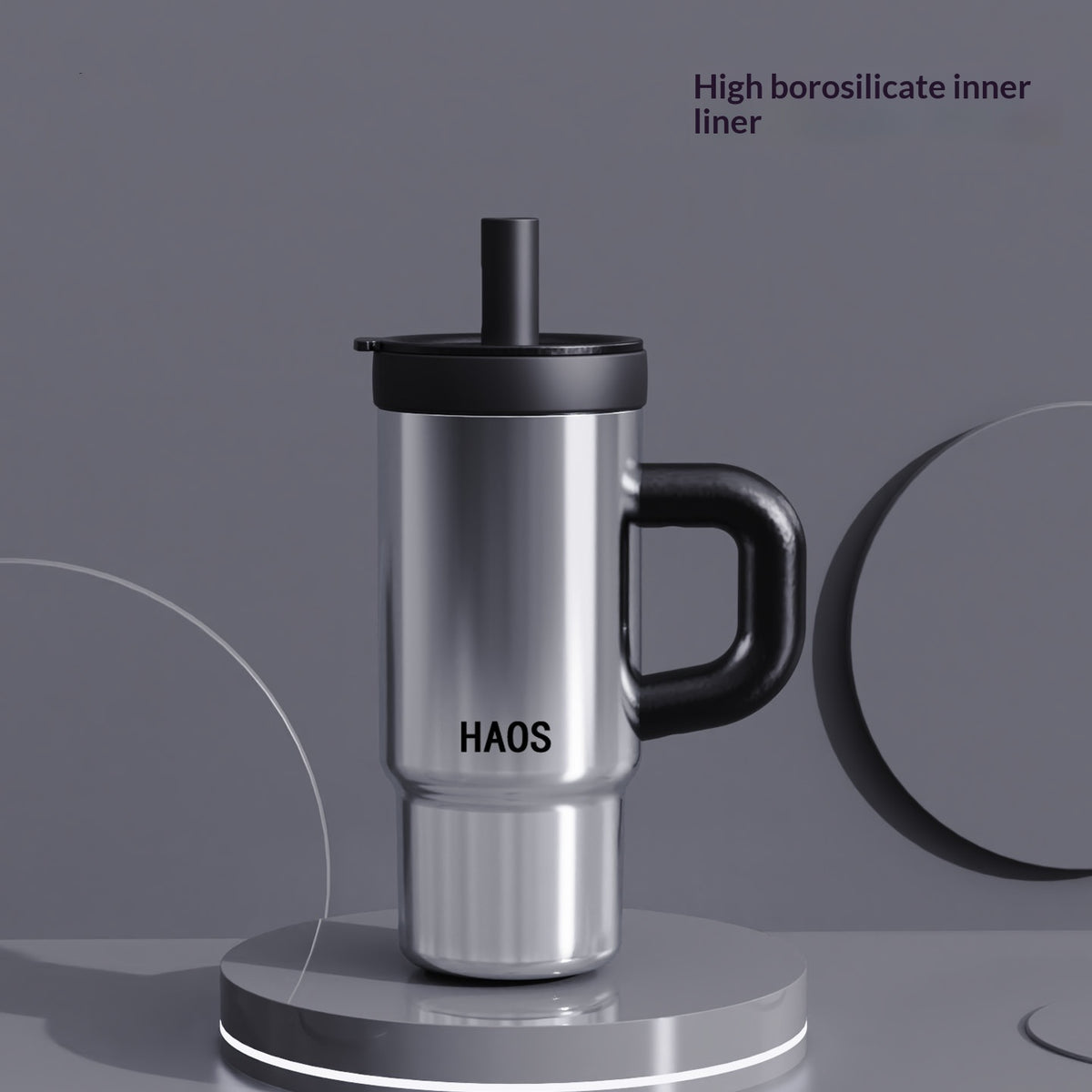 Large Capacity Insulated Drinkware - Keeps Drinks Cold & Hot, 500ML