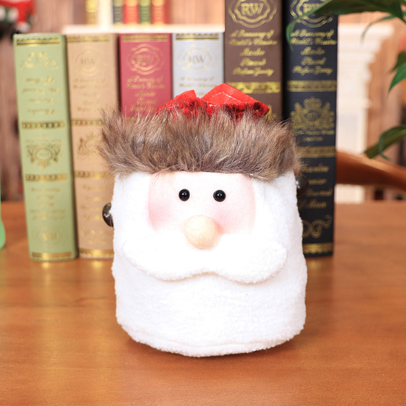 Children's Christmas Gift Bags Snowman Deer Candy Bags Festive Party Supplies