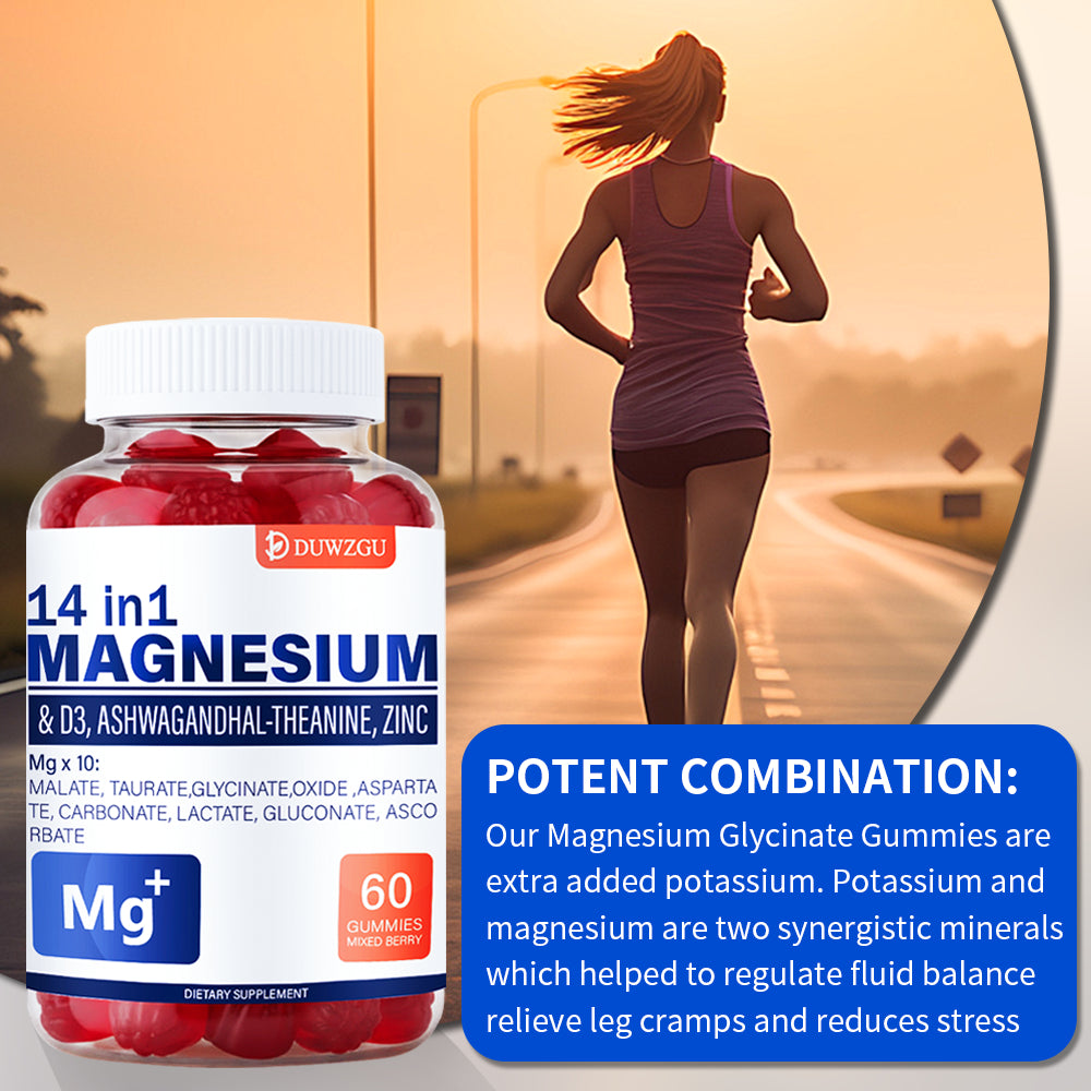 Magnesium Supplement Gummy Candies - Natural Health Support