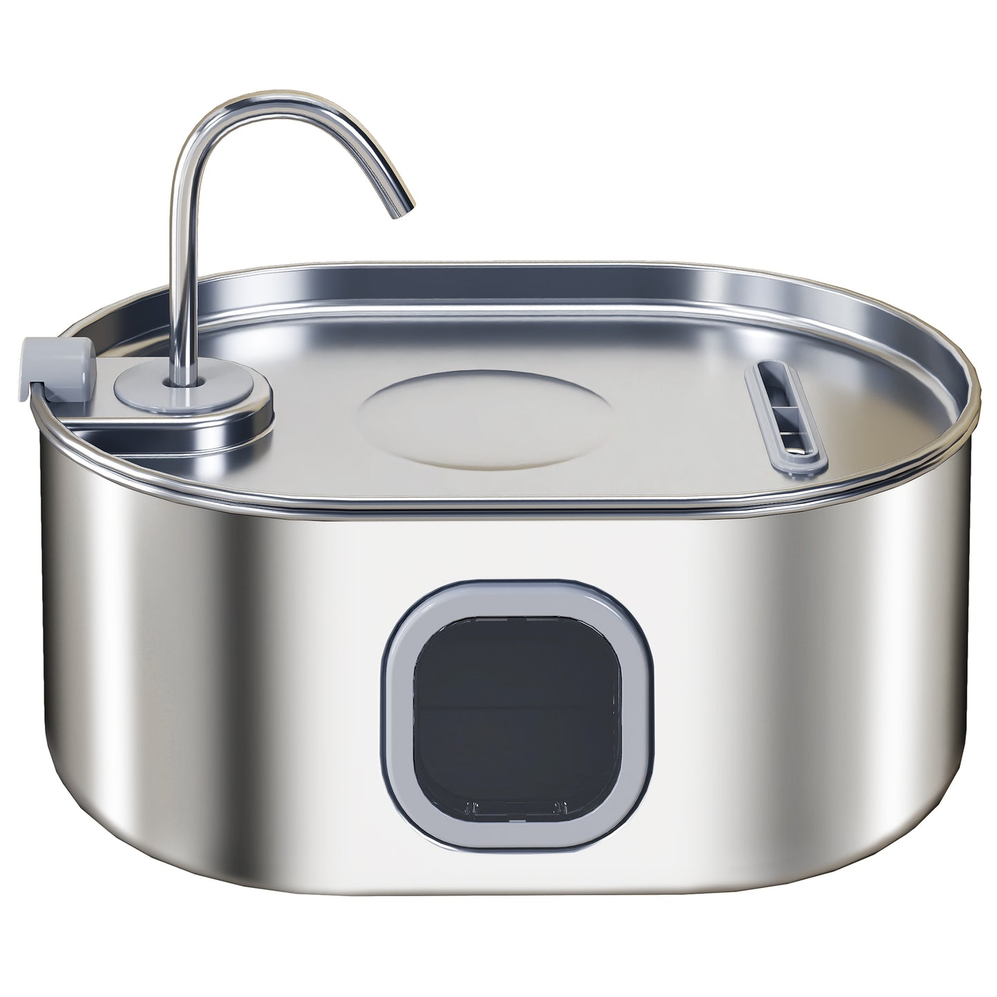 Stainless Steel Pet Water Fountain 7L with Filters Quiet Pump for Cats & Dogs