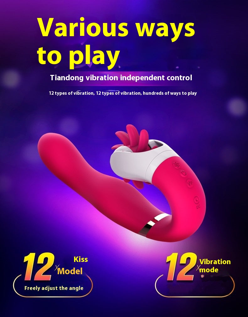 Vibrating Dildo for Women - Waterproof Adult Pleasure Spear