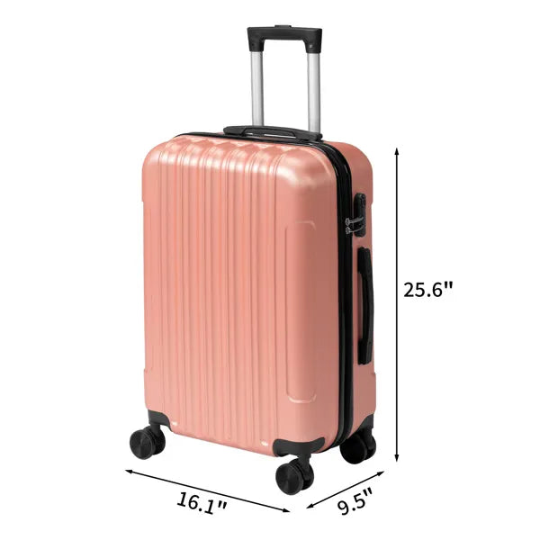 Three-in-one Textured Matte Finish, Non-TSA Lock, 28-inch Detachable