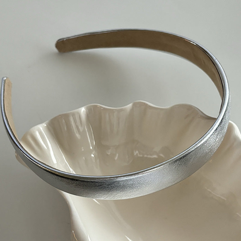 Slim Silver Hair Hoop for Women - Fashion Hair Accessories