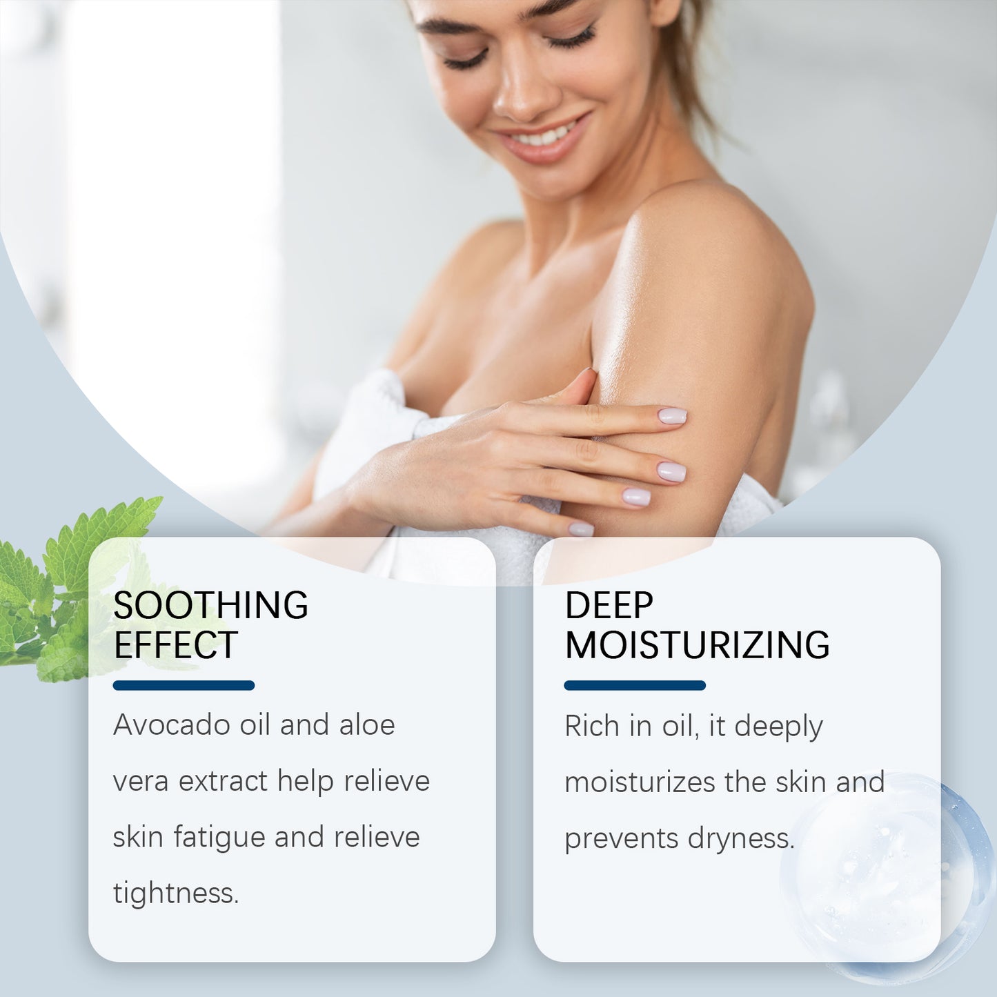 Soothing Sports Shower Lotion with Aloe Vera - Moisturizing Body Wash