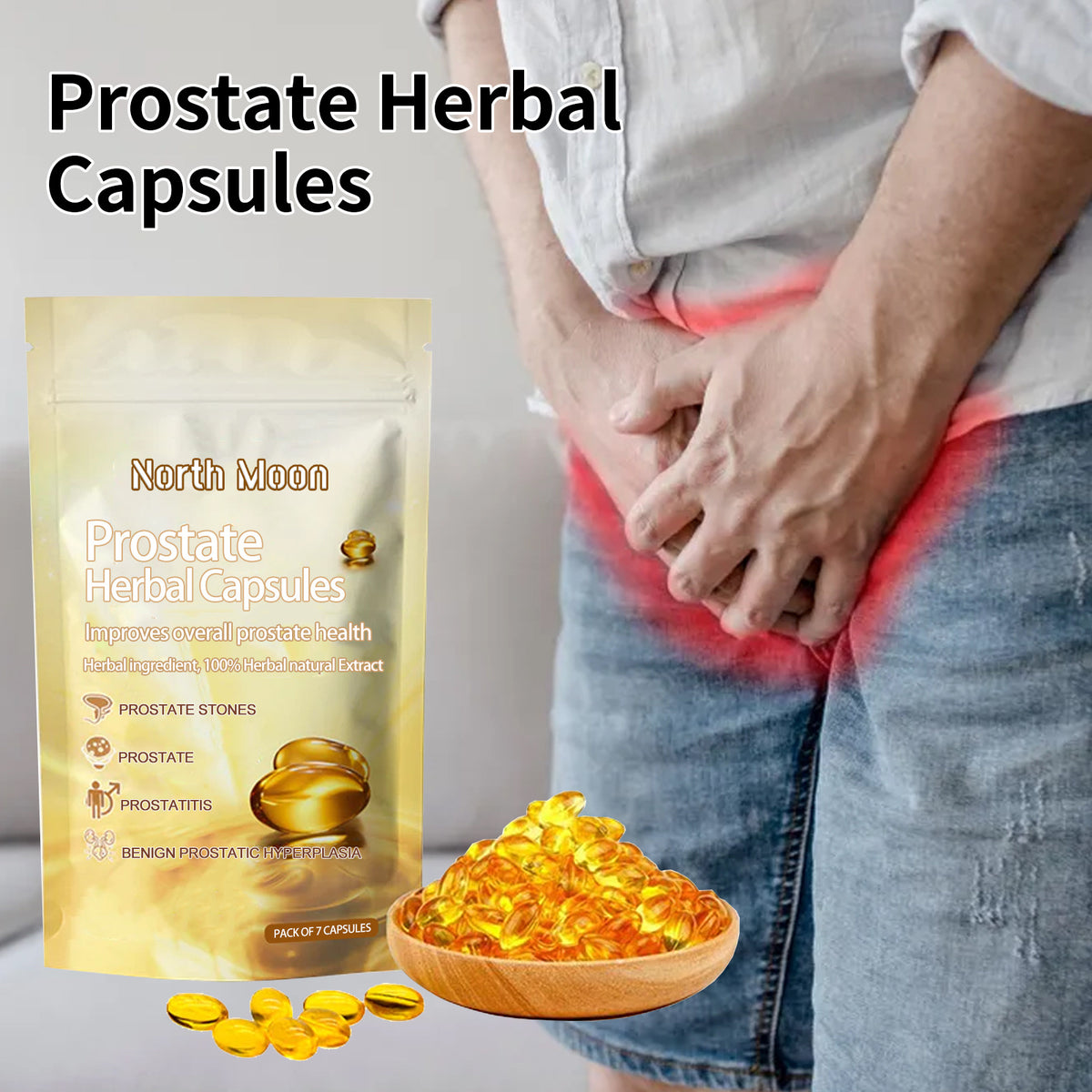 Warming Kidney Care Capsules - Male Wellness Support