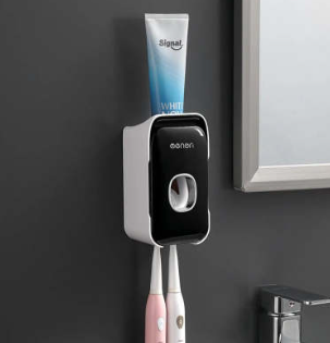 Punch-Free Toothpaste Holder Squeezing Tool - No Drilling Needed