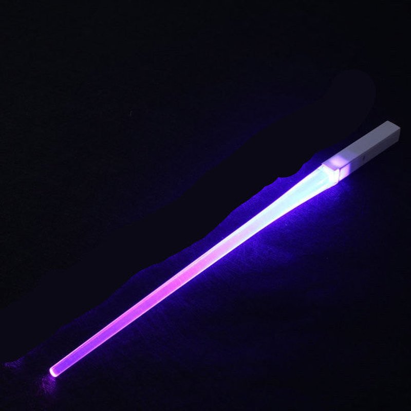 LED Light-Emitting Chopsticks Creative Lighted Flatware for Dinner