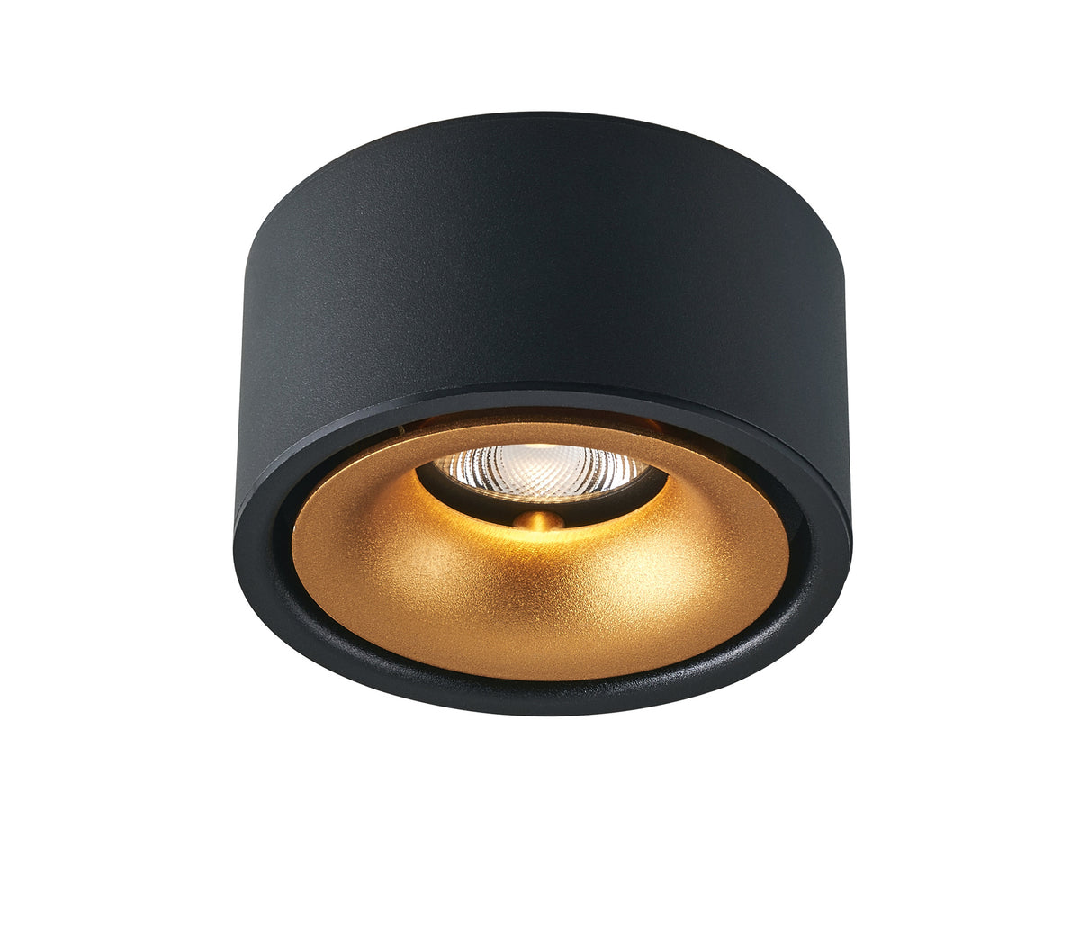 Round Nordic Surface Mounted LED Ceiling Spotlight - Modern, Adjustable Lighting Fixture