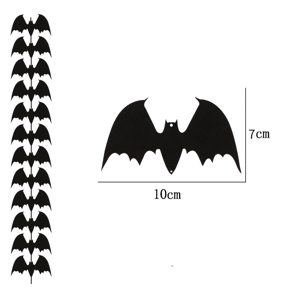 Halloween Non-Woven Bat String Decoration - Festive Party & Home Decor