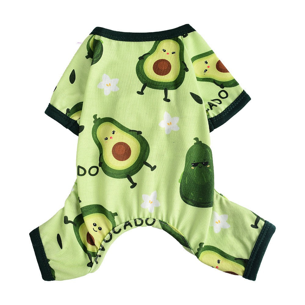 Pet Clothes Four Seasons Pajamas Jumpsuit for Dogs - Casual Pet Sweater