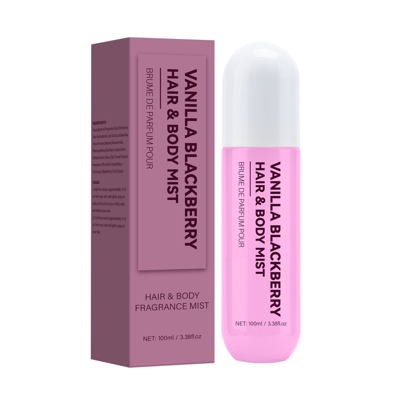 CJ Hair & Body Spray 100ml - Multi-Purpose Face & Body Moisturizer