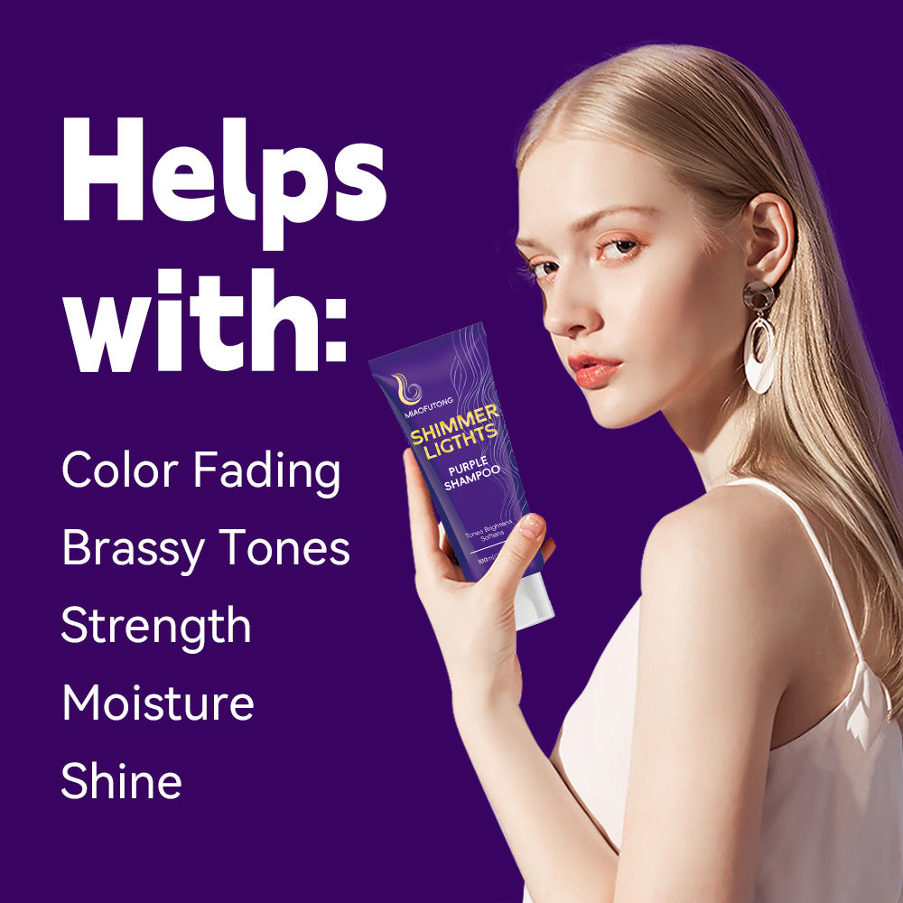 Solid Color Lock Hair Dyeing Shampoo Smooth