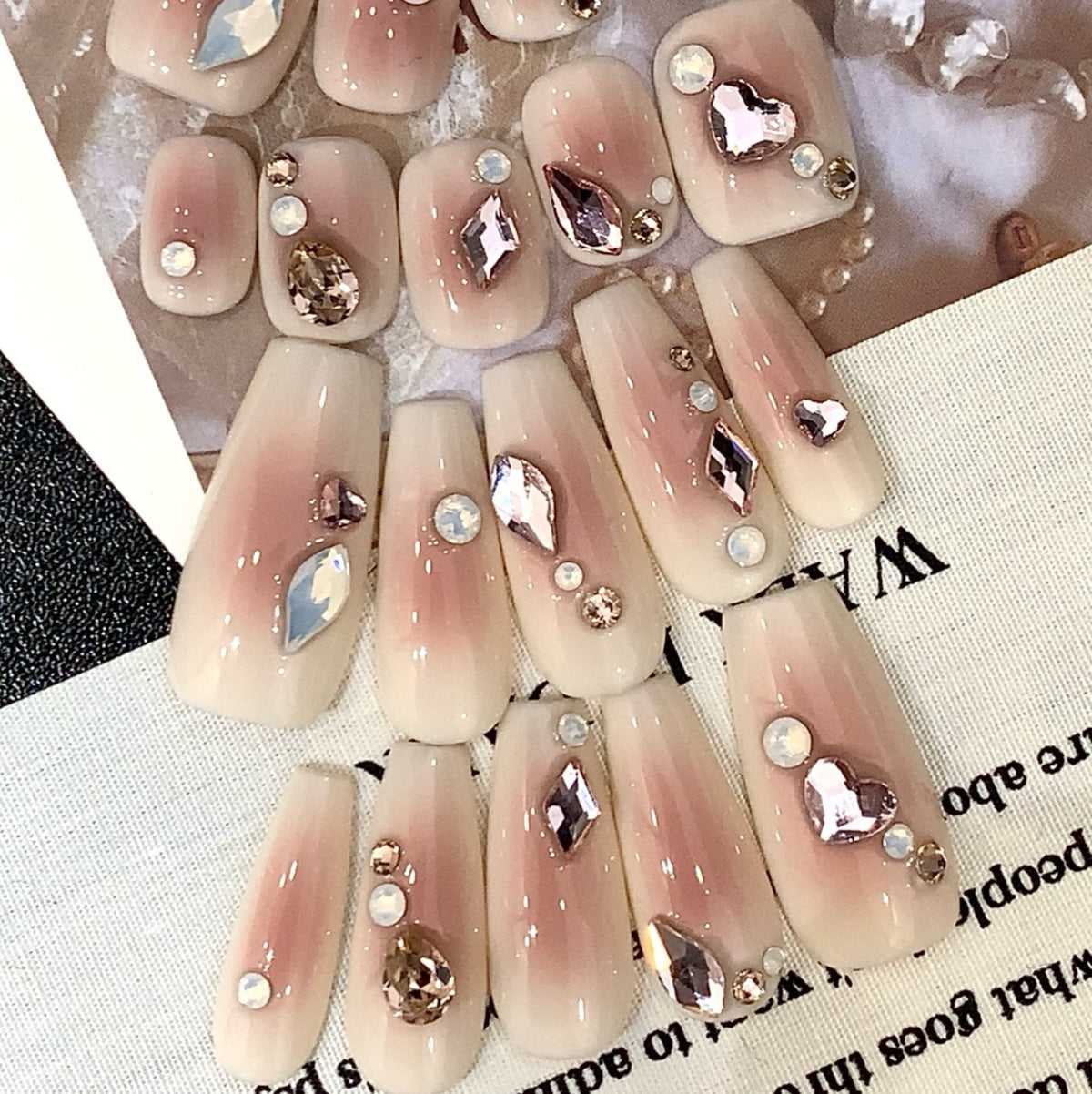 Nail Art Kit for Ladies - Mixed Feelings, Customizable Colors & Styles