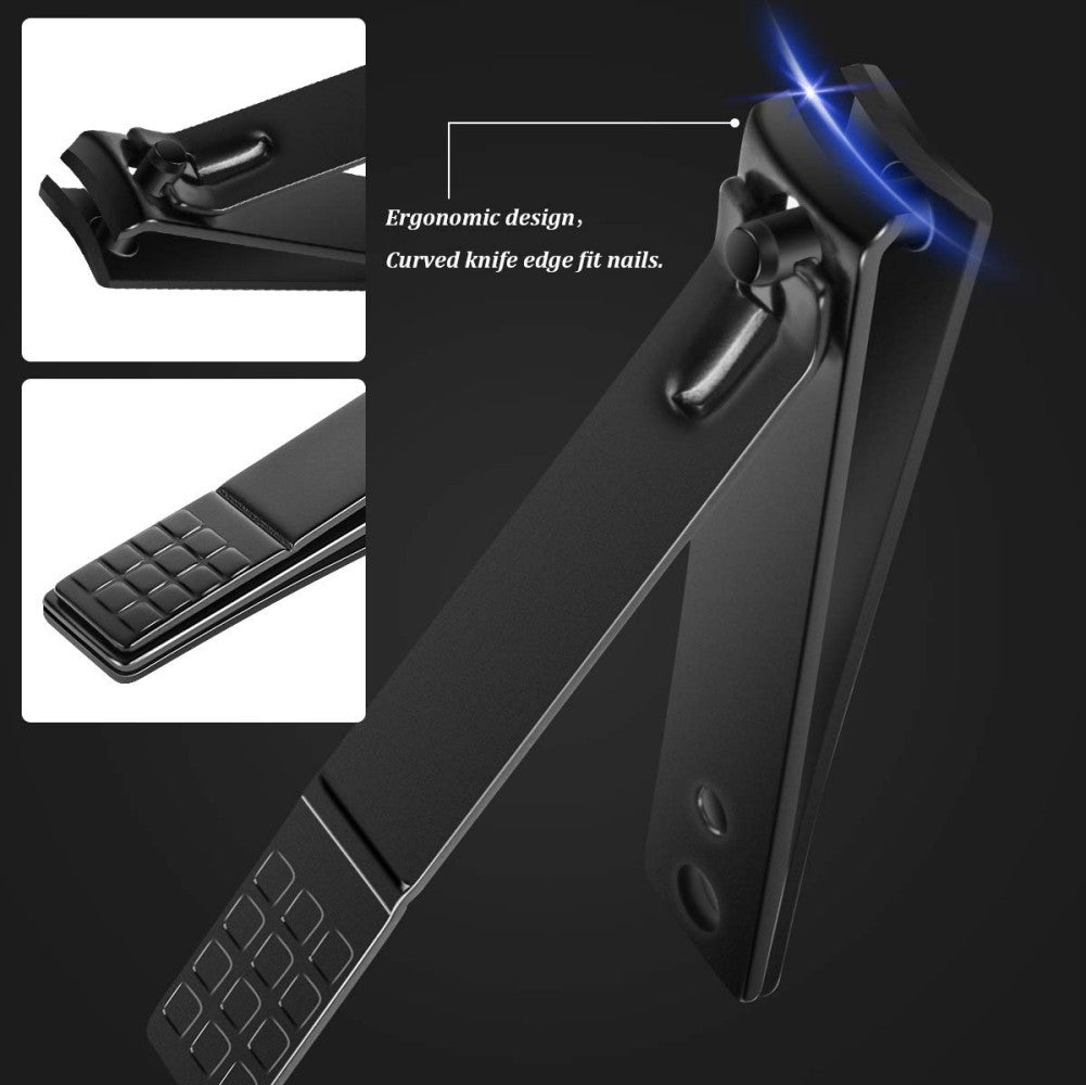 18-Piece Nail Clipper Set Manicure Pedicure Tool Kit with Professional Nail Clippers