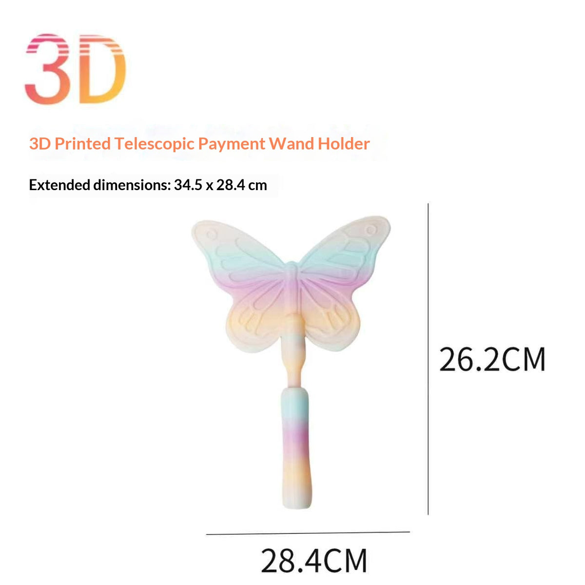 Starry Magic Wand Non-Contact Payment Card Holder - Home Office Storage