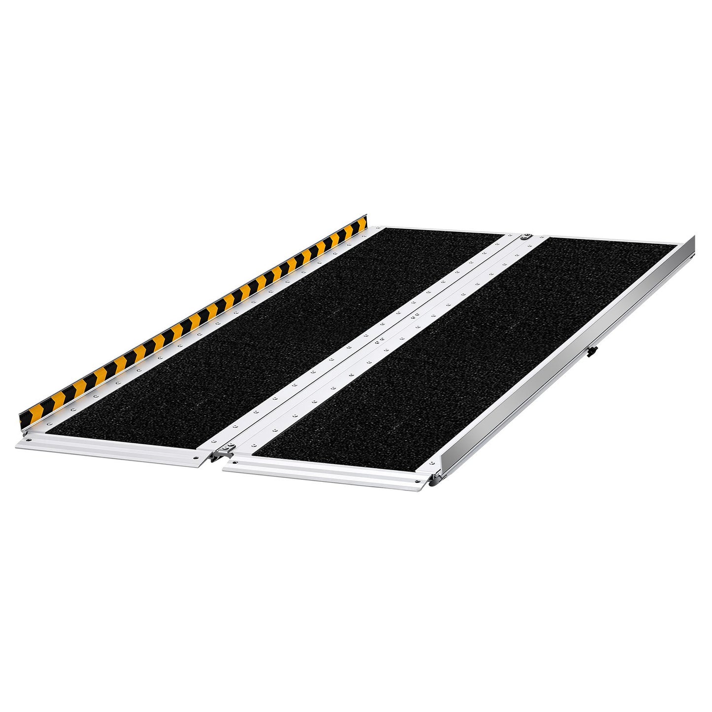 5FT Non-Slip Aluminum Folding Wheelchair Ramp for Home & Access - 800 lbs Capacity