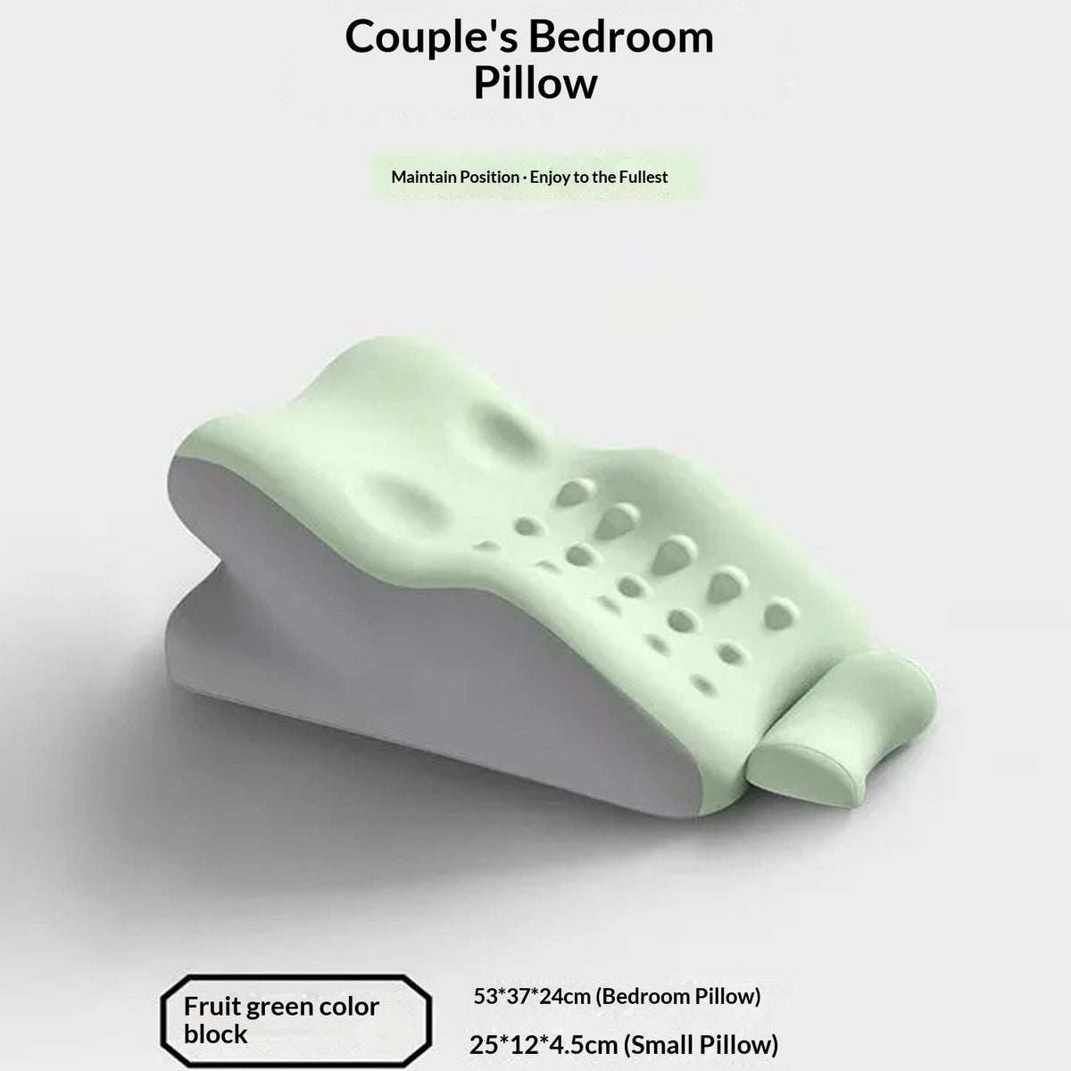 Multi-Functional Prone Sleeping Pillow for Belly Sleep - Memory Foam Bed Pillow