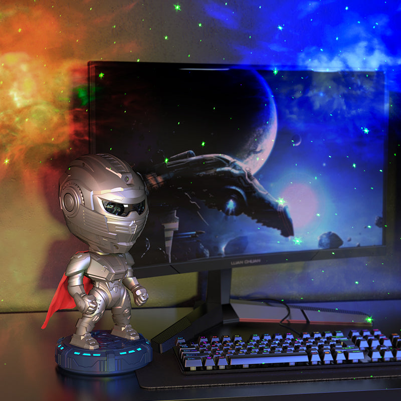 Kids Night Light Projector with Starry Sky & Nebula Modes - Customizable Ambient Light