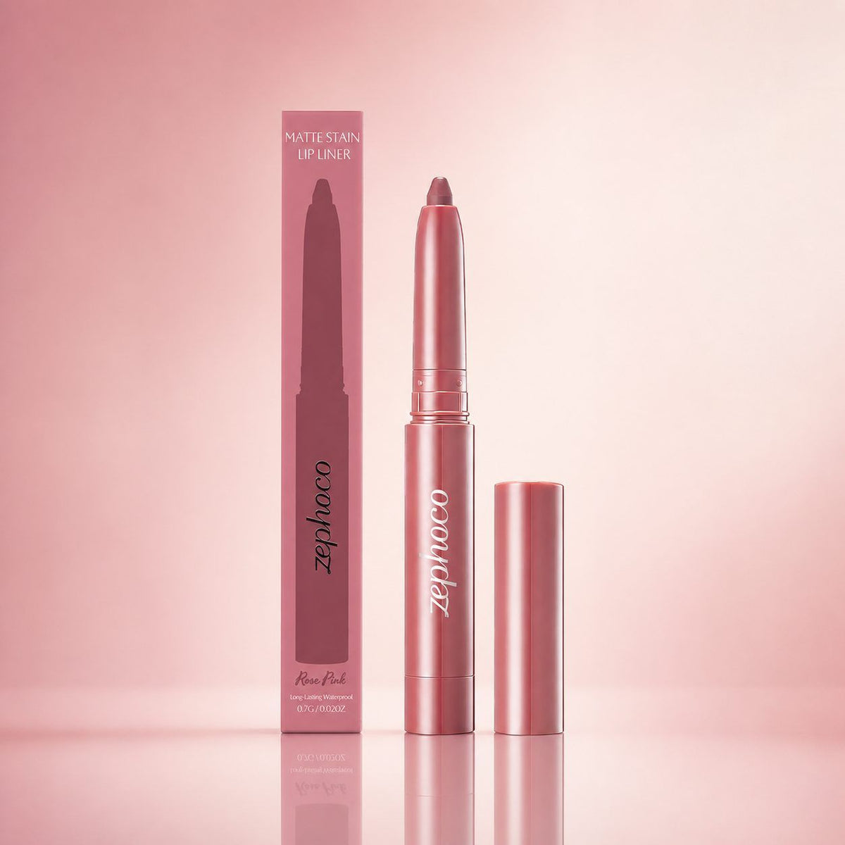Rose Pink Lip Liner Pencil, 0.7 g