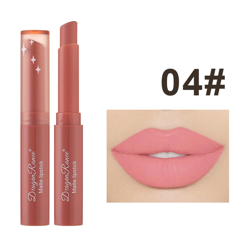 Matte Finish Lipstick Lip Balm Pen - Nude, Brown, Oblique Mouth Shades