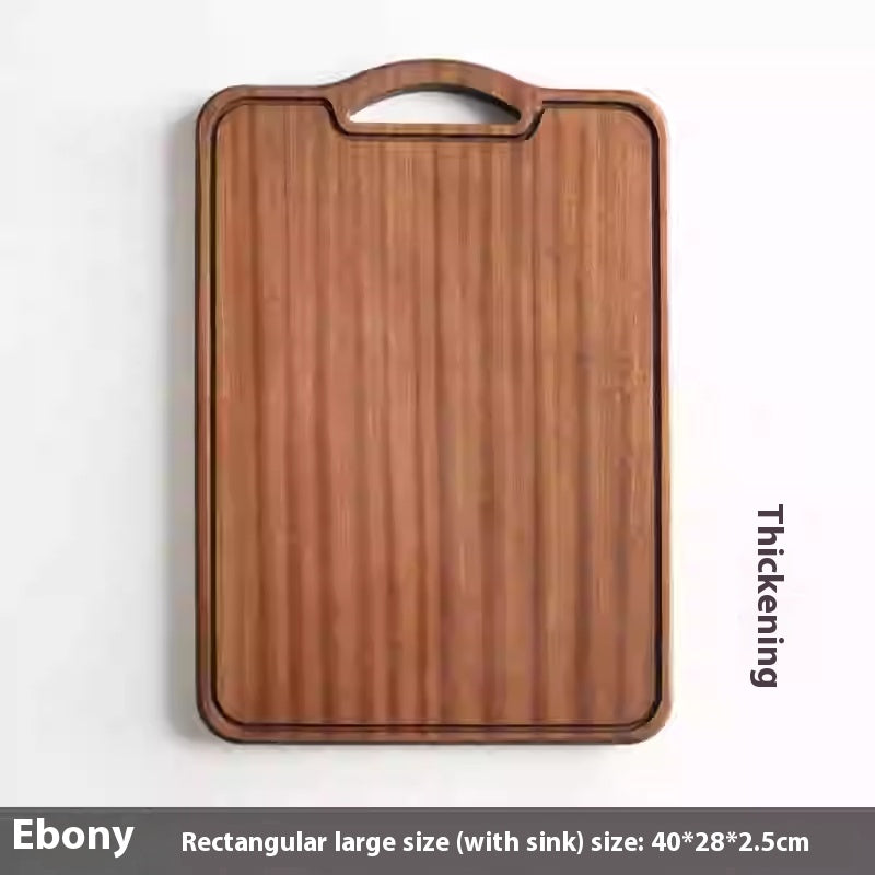 Wooden Vegetable Cutting Board with Handle - Kitchen Food Prep Board