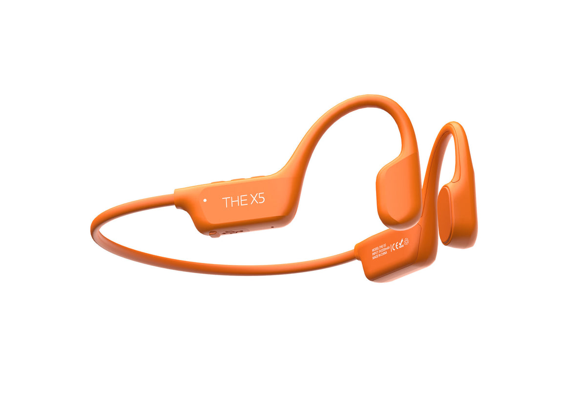 Open-Ear Bone Conduction Sports Headphones with Long Battery Life - Waterproof & Stereo Sound