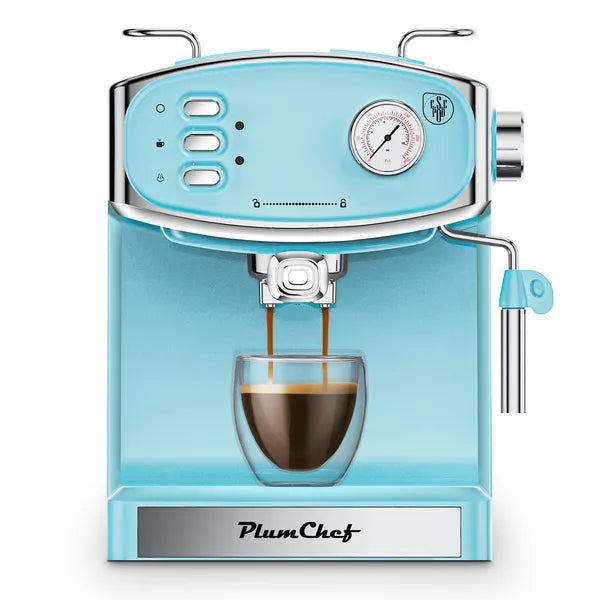 20 Bar Espresso Machine - Compact Espresso Maker with Milk Frother