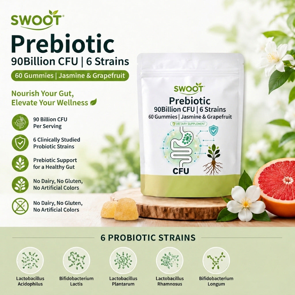 Probiotic Gummies - 60 Tablets, Room Temperature Storage