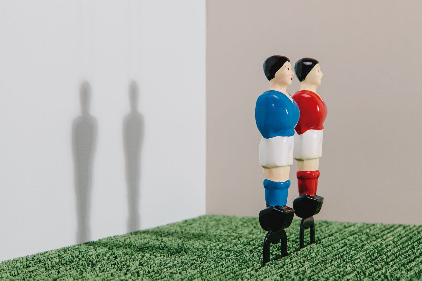 Red Resin Soccer Ball Bottle Opener - Modern Home Gift Decor