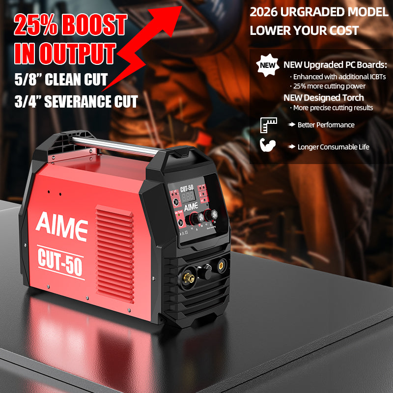 Portable Argon Arc Cutting Machine with LED Panel - 43A Plasma Cutter