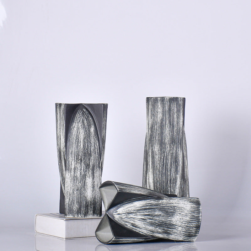 Irregular Ceramic Abstract Geometric Home Decor Ornaments - Multiple Sizes