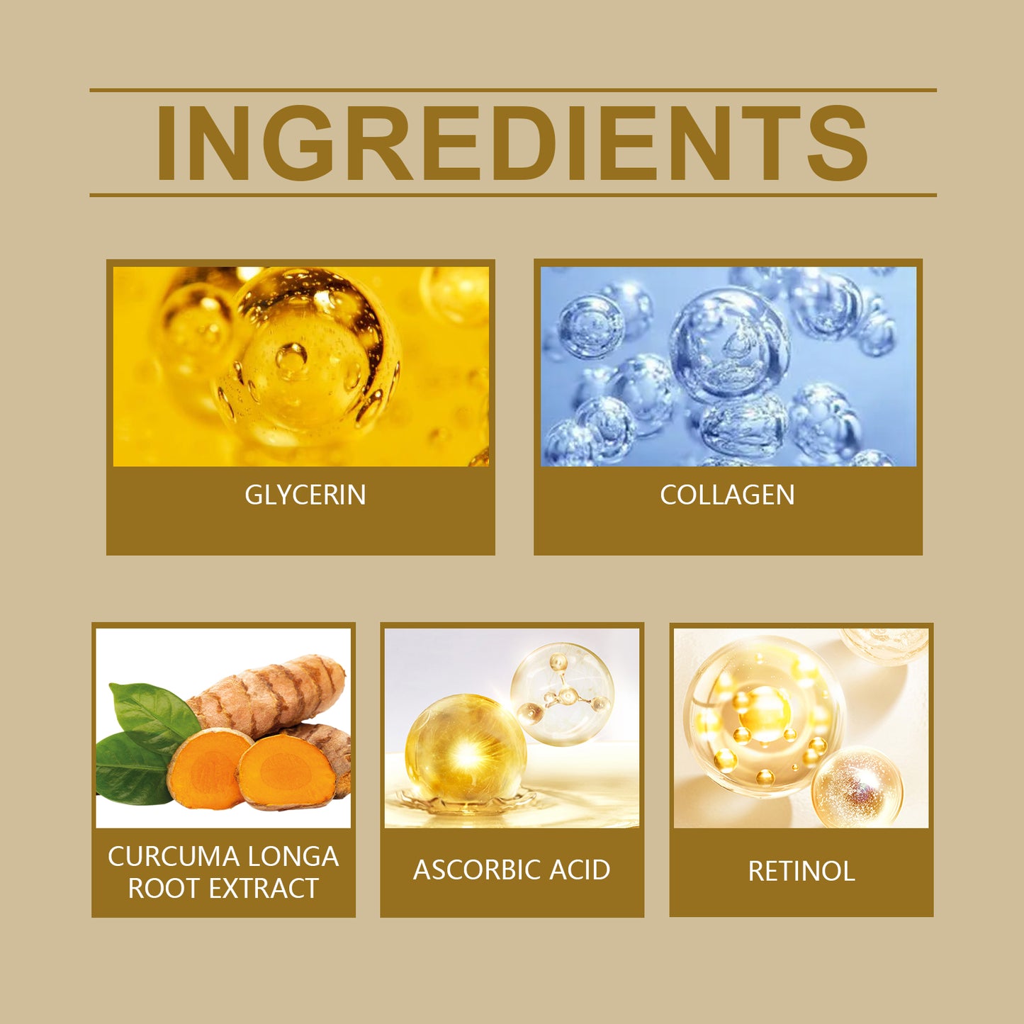 Turmeric and Retinol Moisturizing Beauty Stick - Brightening Skin Care