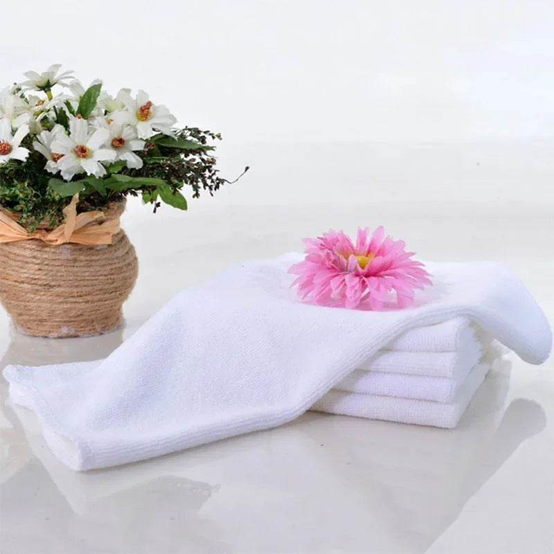 Absorbent Thickened Microfiber Hotel & Bathroom Cleaning Towels - Multiple Sizes