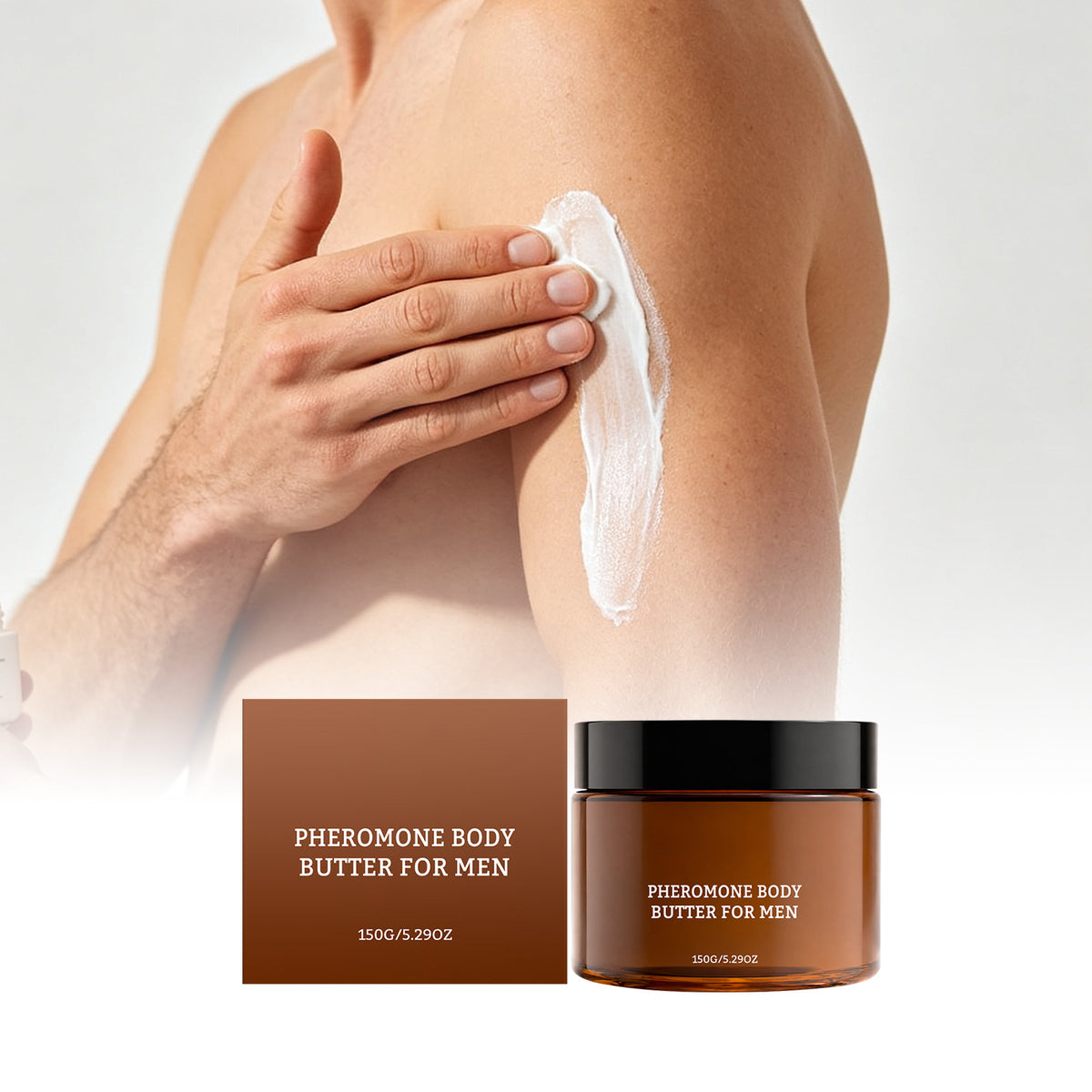 Men's Body Lotion Moisturizing Cream 150g