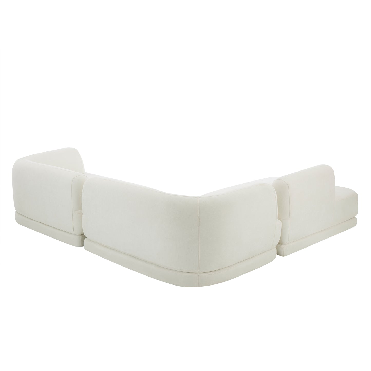 115 Modern L-Shaped Sectional Sofa With High-Density Fully Compressed