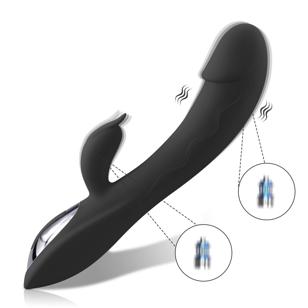 G-Spot Vibration Female Massage Device - Manual Silicone Adult Wellness