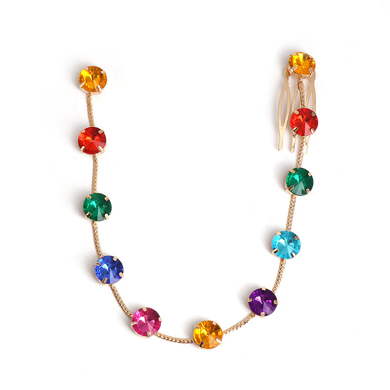 Beaded Korean Style Hairpin with Tassel