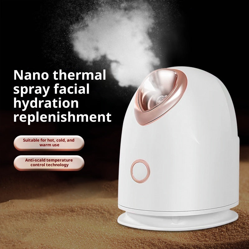 Hot and Cold Facial Vaporizer Nano Spray Skin Care Tool with 3 Gears