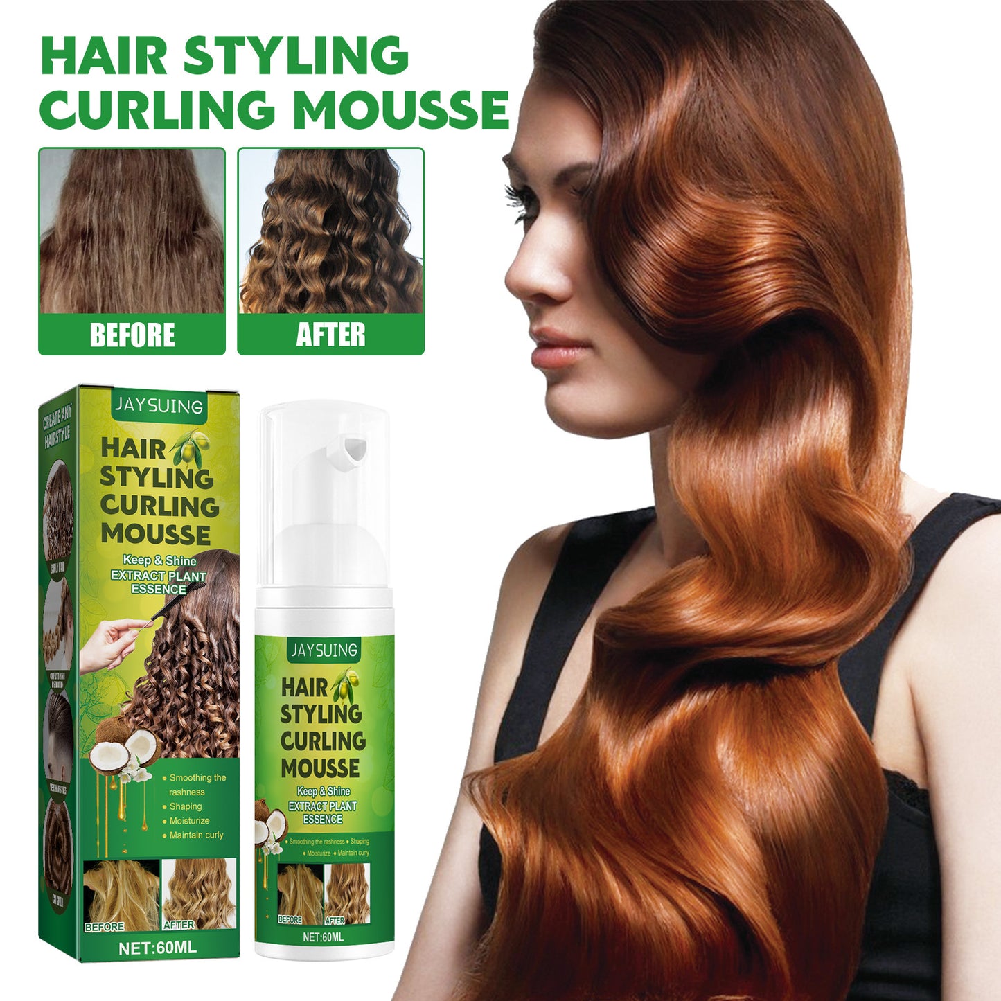 Rosemary Hair Growth Oil - Deep Conditioning & Frizz Repair Treatment