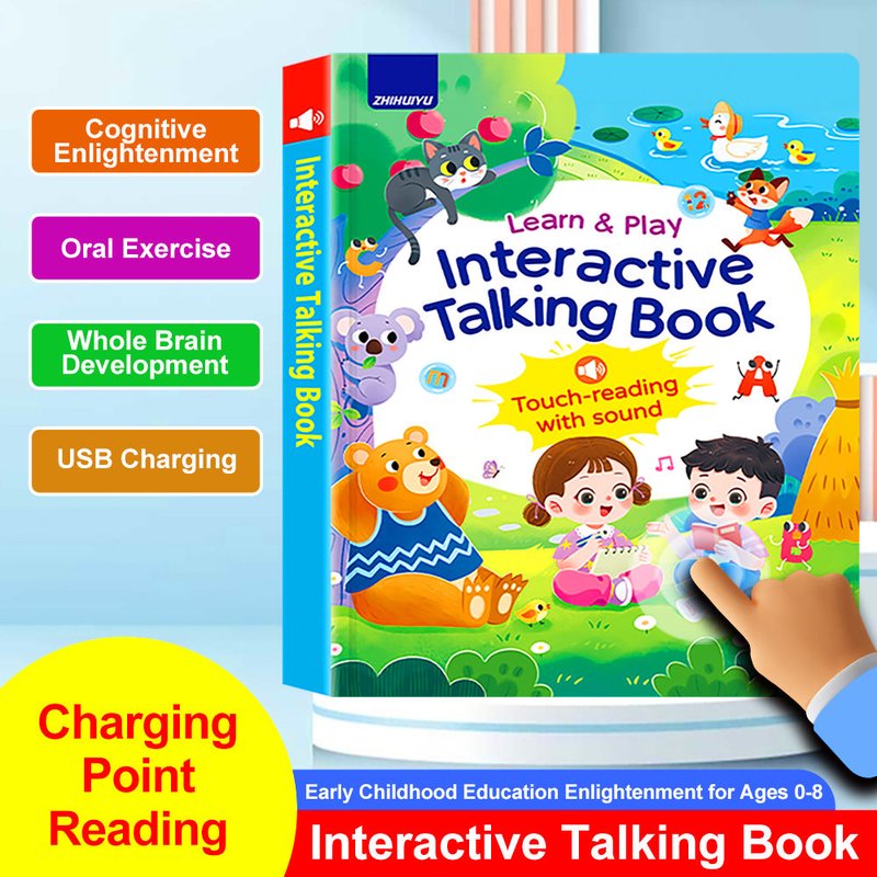 Children's Electronic Reading Pen Toy - Educational Language Development for Ages 0-6