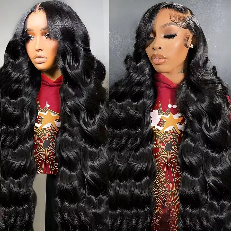 6x4 Lace Front Human Hair Wig - Pre-Plucked Virgin Brazilian Hair