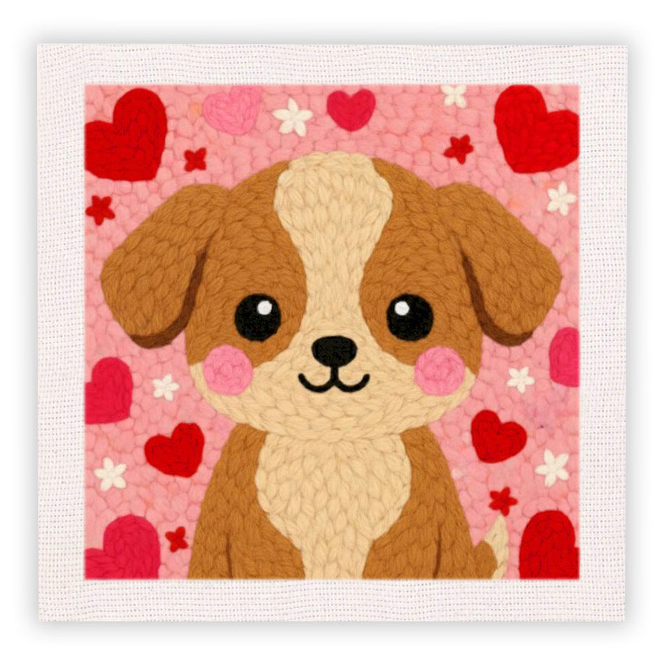 Handmade Embroidery Floral and Animal Wall Art - Creative Gift