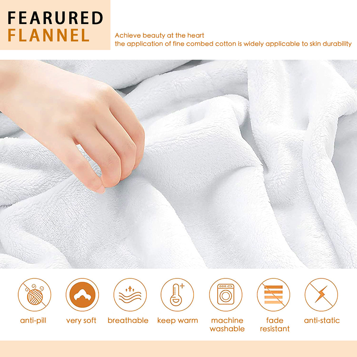 Gray Camouflage Flannel Throw Blanket - 60x80 Inches