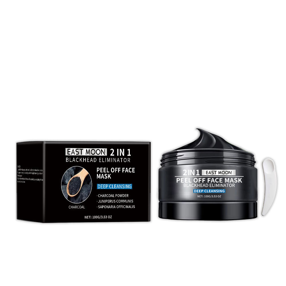 Bamboo Charcoal Deep Cleansing Facial Mask - Pore Refining & Brightening Mud