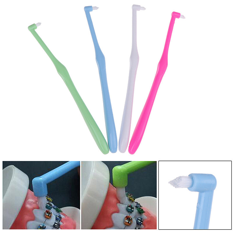 Orthodontic Toothbrush Set - Teeth Straightening Cleaning Brush with Multiple Colors