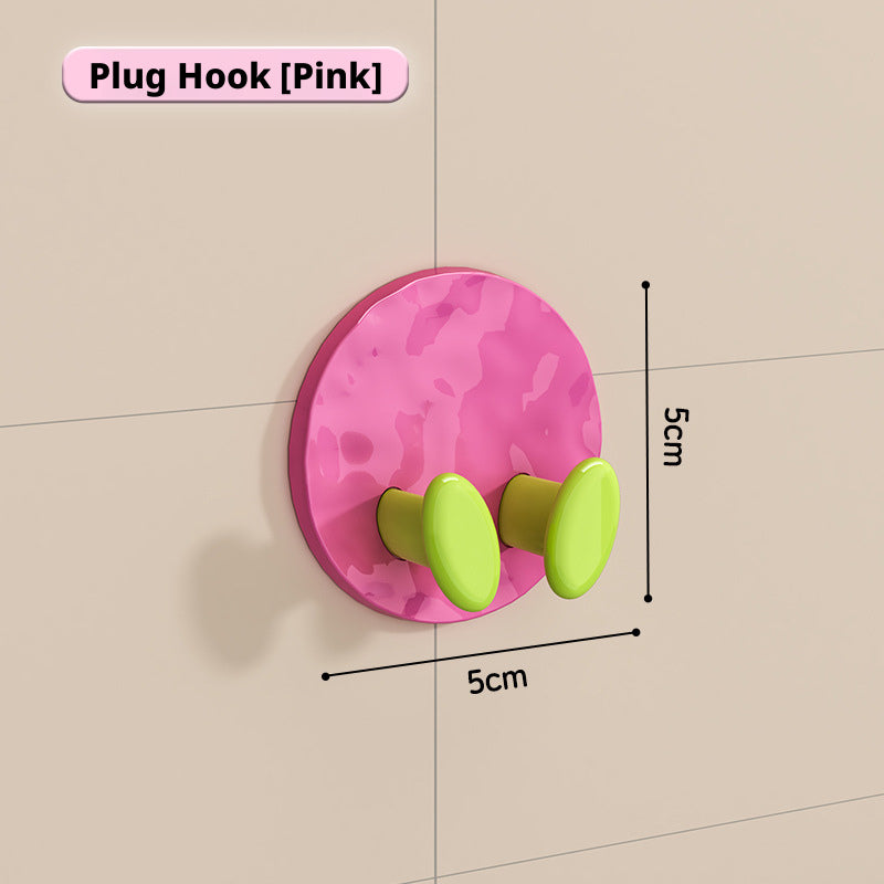 Candy Hook Plug - Pink and Green Kitchen Storage Accessory