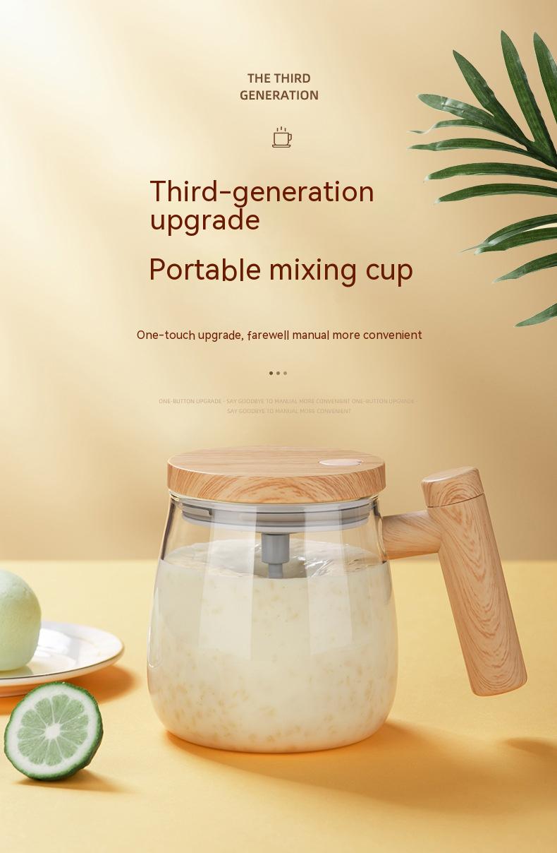 Self-Stirring Coffee Mug 400ML Electric Mixing Cup for Hot & Cold Drinks