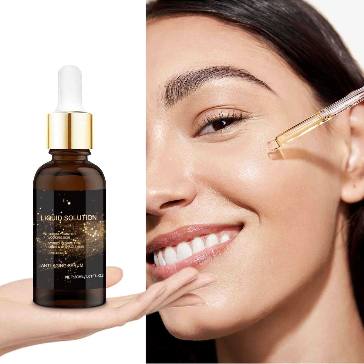 Facial Moisturizer with Hyaluronic Acid - 30ml Nourishing Serum for Skin Care
