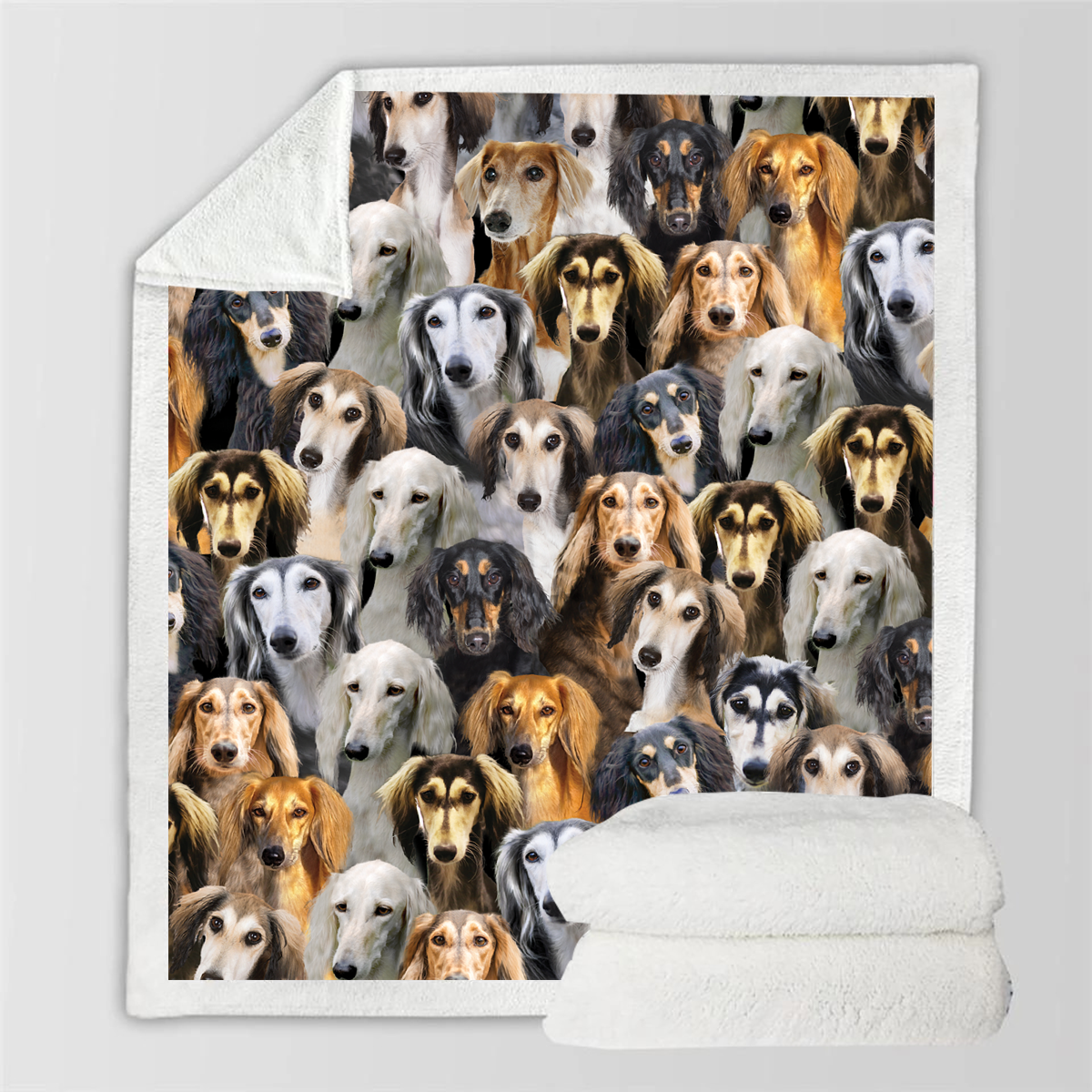 Printed Flannel Pet Dog Blanket - Multiple Sizes & Styles