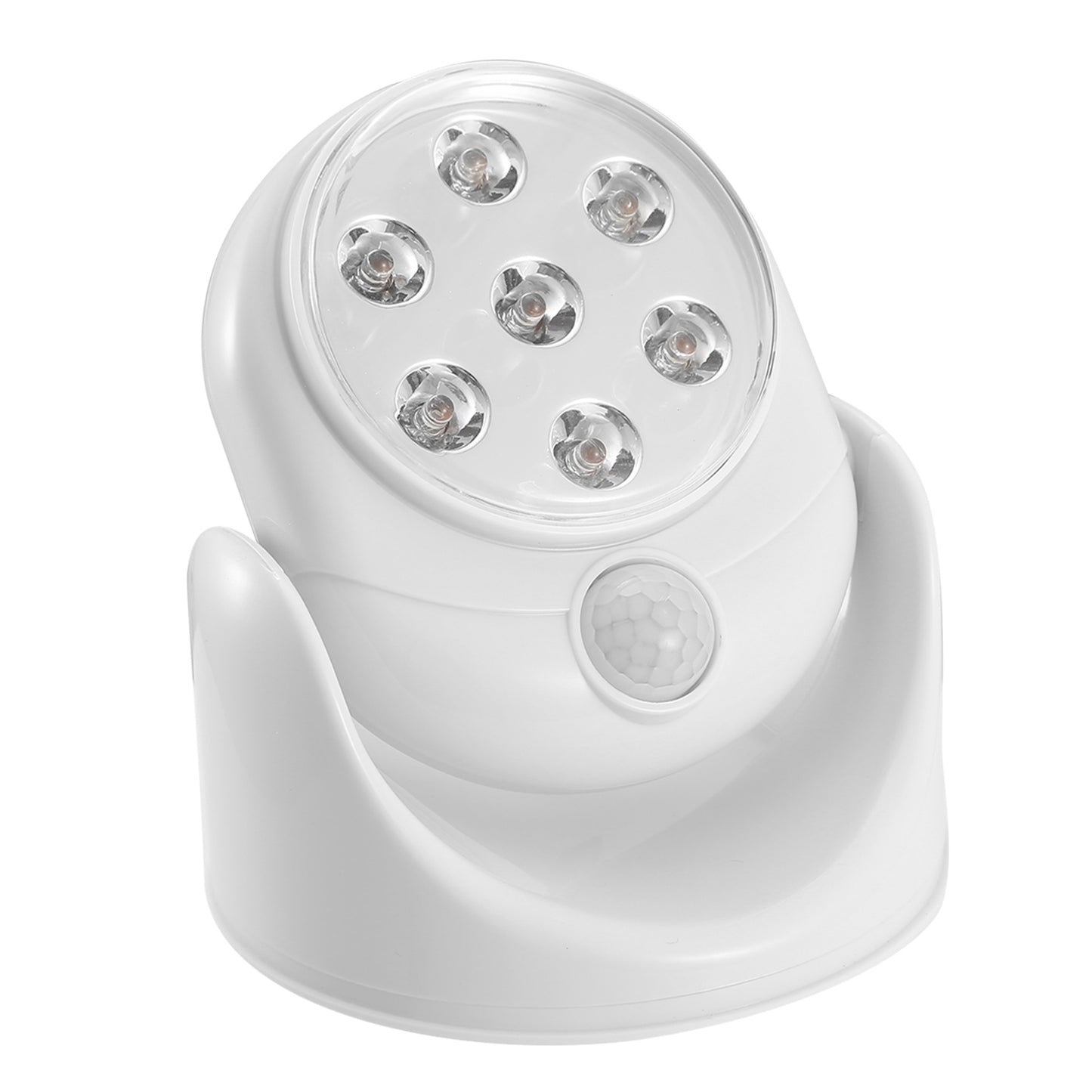 Wireless LED Night Light with Motion Sensor 360° Rotatable, Battery Operated for Closet Bathroom